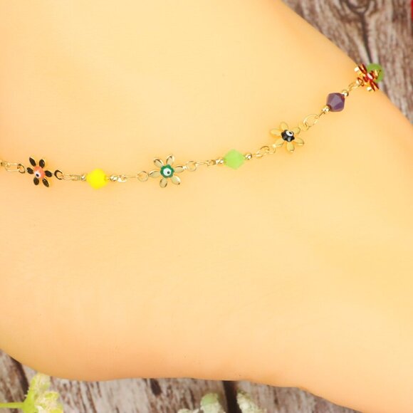 "Dainty Anklet for Women – Elegant Everyday Jewelry & Perfect Gift | MLCRC1130 - Picture 1 of 10